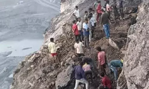 छत्तीसगढ़ के कोरबा में कोयला खदान में मिट्टी धंसने से तीन युवकों की मौत
