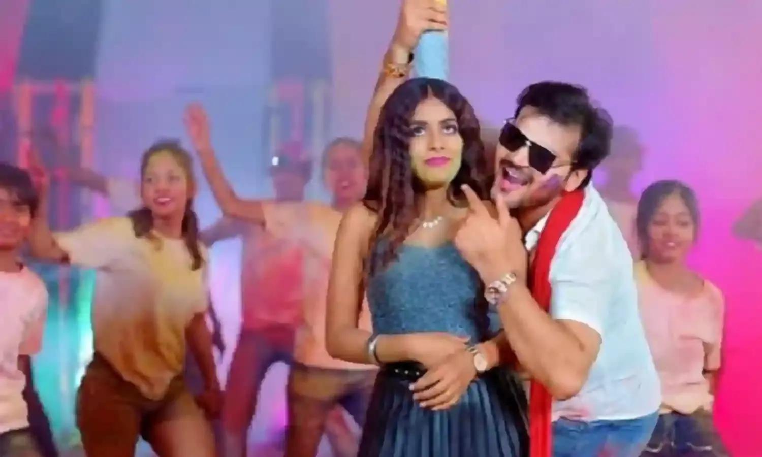 अरविंद अकेला कल्लू का होली स्पेशल गाना जानू रंगवा डाले आईब रिलीज