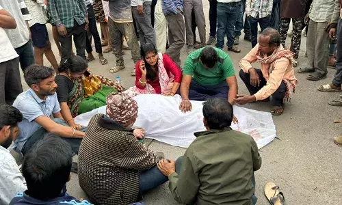 कोरबा: हाइवा की चपेट में आने से स्कूटी सवार महिला की मौत