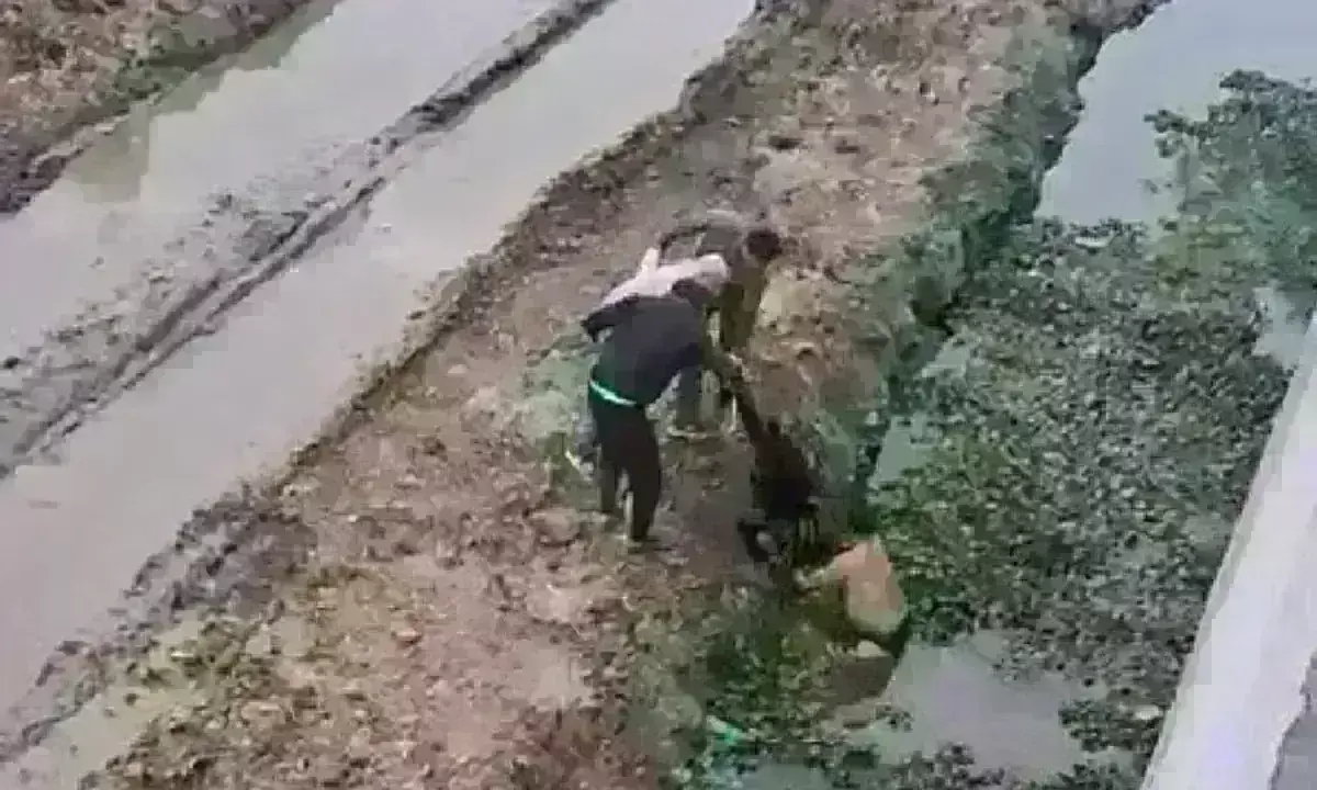 सागर में एलिवेटेड रोड से महिला ने लगाई छलांग,लोगो ने बचाई जान