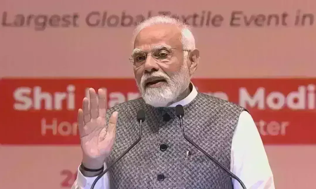 प्रधानमंत्री ने भारत टेक्स का शुभारंभ किया, कहा - देश को ग्लोबल एक्सपोर्ट हब में बदल देंगे