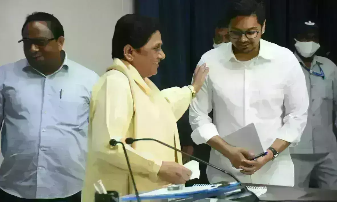 मायावती के भतीजे आकाश आनंद को मिली Y + सुरक्षा,  राजनीतिक गलियारों में चर्चा तेज