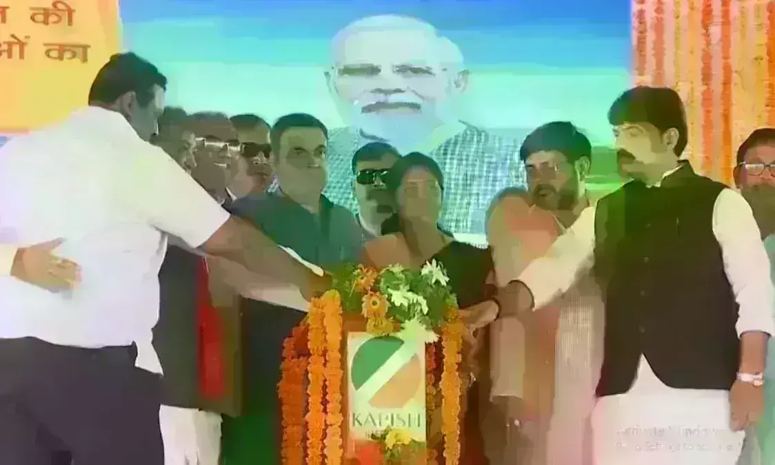 मिर्जापुर में गंगा नदी पर बनेगा छह लेन पुल, केंद्रीय मंत्री गडकरी ने किया शिलान्यास