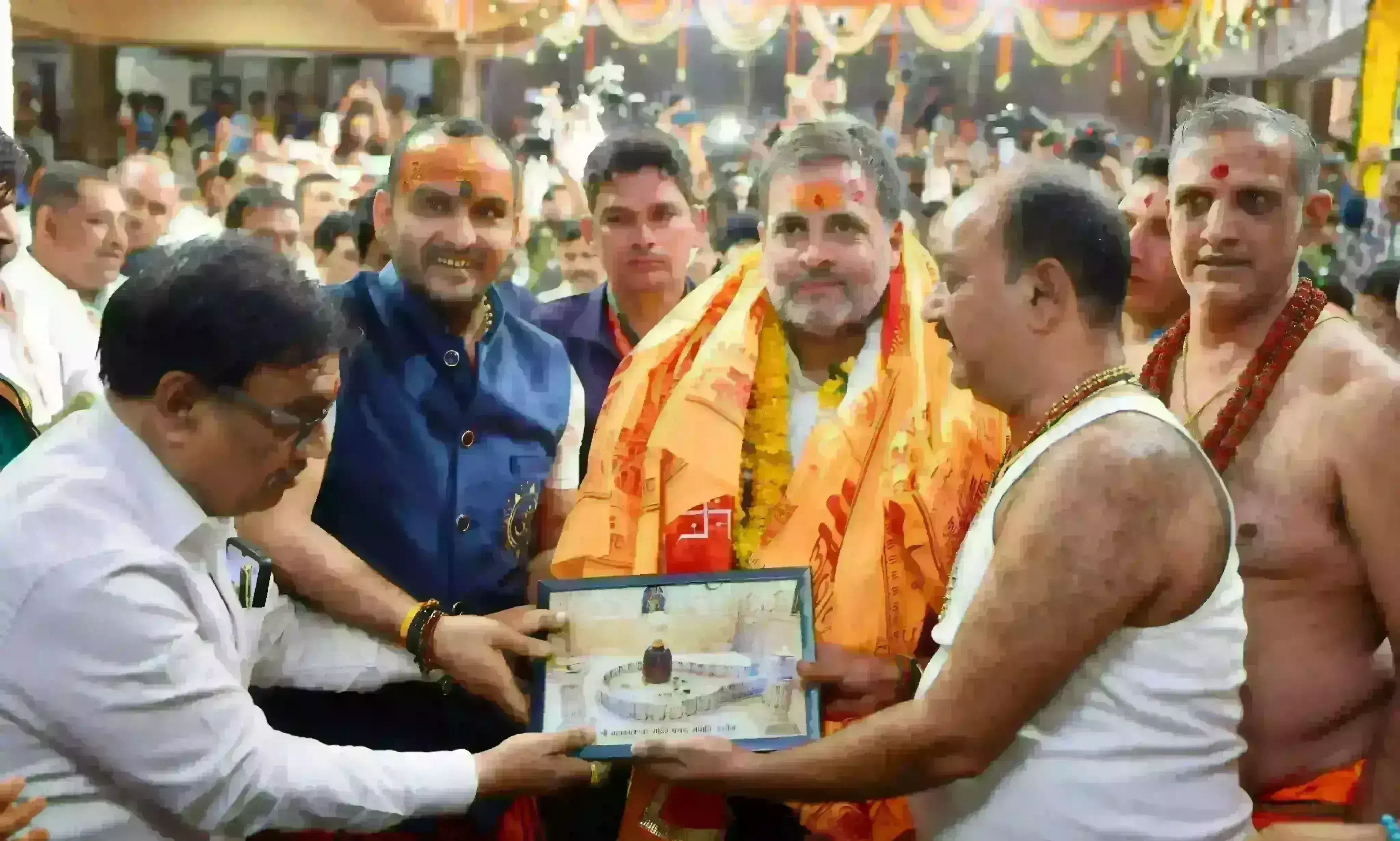 उज्जैन पहुंची भारत जोड़ो यात्रा, राहुल गांधी ने किये भगवान महाकाल के दर्शन