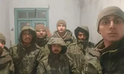 रूस में फंसे पंजाब के 7 लोगों को यूक्रेन के खिलाफ लड़ने के लिए प्रशिक्षण दिया रूस में फंसे पंजाब के 7 लोगों को यूक्रेन के खिलाफ लड़ने के लिए प्रशिक्षण दिया