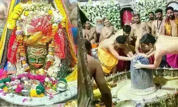 महाशिवरात्रि पर महाकाल मंदिर में लंबी कतार, लगातार 44 घंटे होंगे दर्शन महाशिवरात्रि पर महाकाल मंदिर में लंबी कतार, लगातार 44 घंटे होंगे दर्शन
