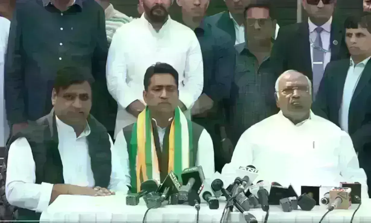 राजस्थान में भाजपा को बड़ा झटका, चुरू सांसद कांग्रेस में हुए शामिल