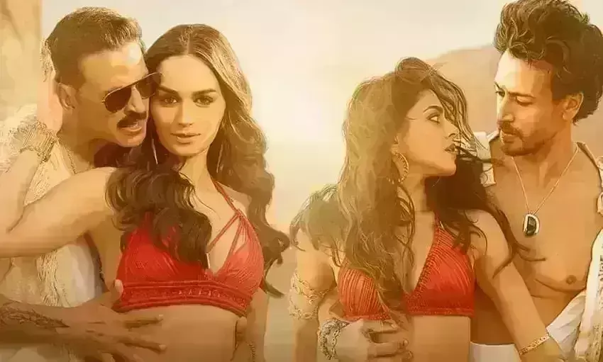 बड़े मियां-छोटे मियां का गाना वल्लाह हबीबी रिलीज, यूट्यूब पर छाया