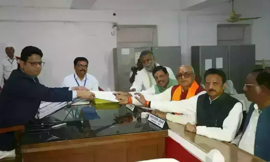 मप्र में लोकसभा के लिए नामांकन शुरू, पहले दिन सीधी और शहडोल से भाजपा उम्मीदवारों ने भरा नामांकन मप्र में लोकसभा के लिए नामांकन शुरू, पहले दिन सीधी और शहडोल से भाजपा उम्मीदवारों ने भरा नामांकन