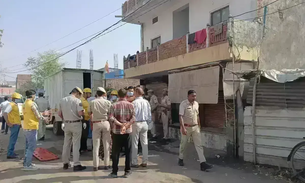 जयपुर में एक ही परिवार के 5 लोग जिंदा जले, गैस सिलेंडर फटने से हुआ हादसा