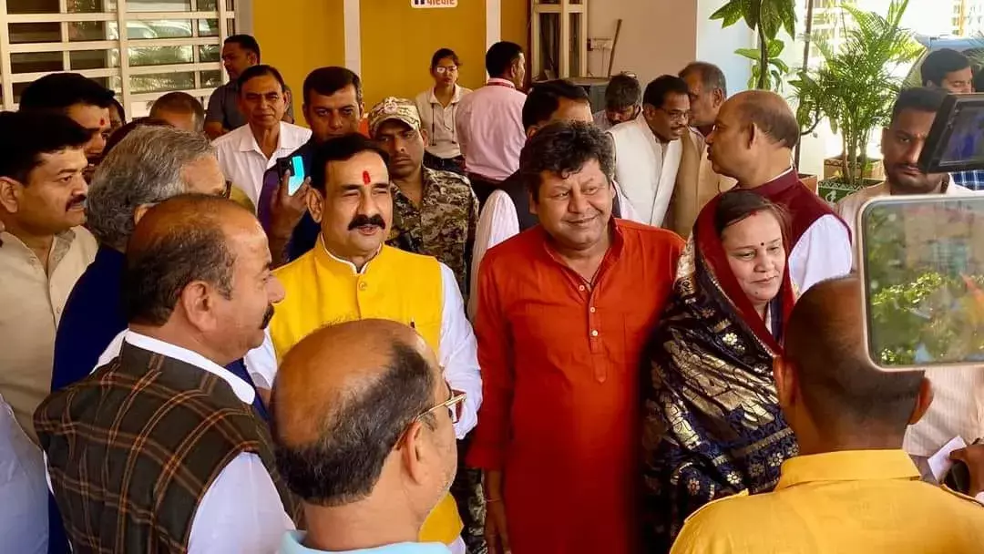 विंध्य से पूर्व सांसद, विधायक और महापौर सहित तीन दर्जन नेता बीजेपी में शामिल