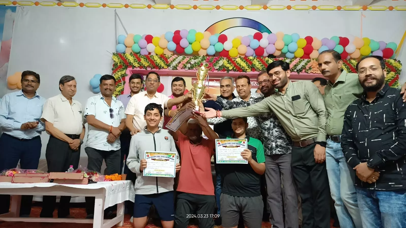 सतना की टीम ने रीवा को पराजित कर चेम्पियनशिप जीती