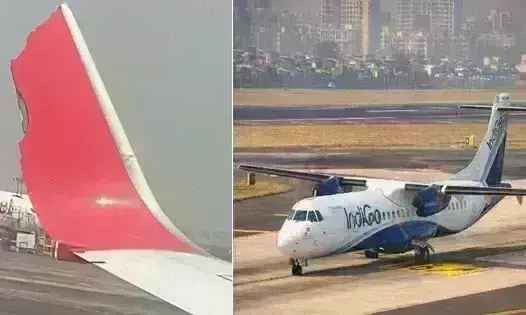 कोलकाता एयरपोर्ट पर हादसा, Air India और Indigo के विमान टकराएं