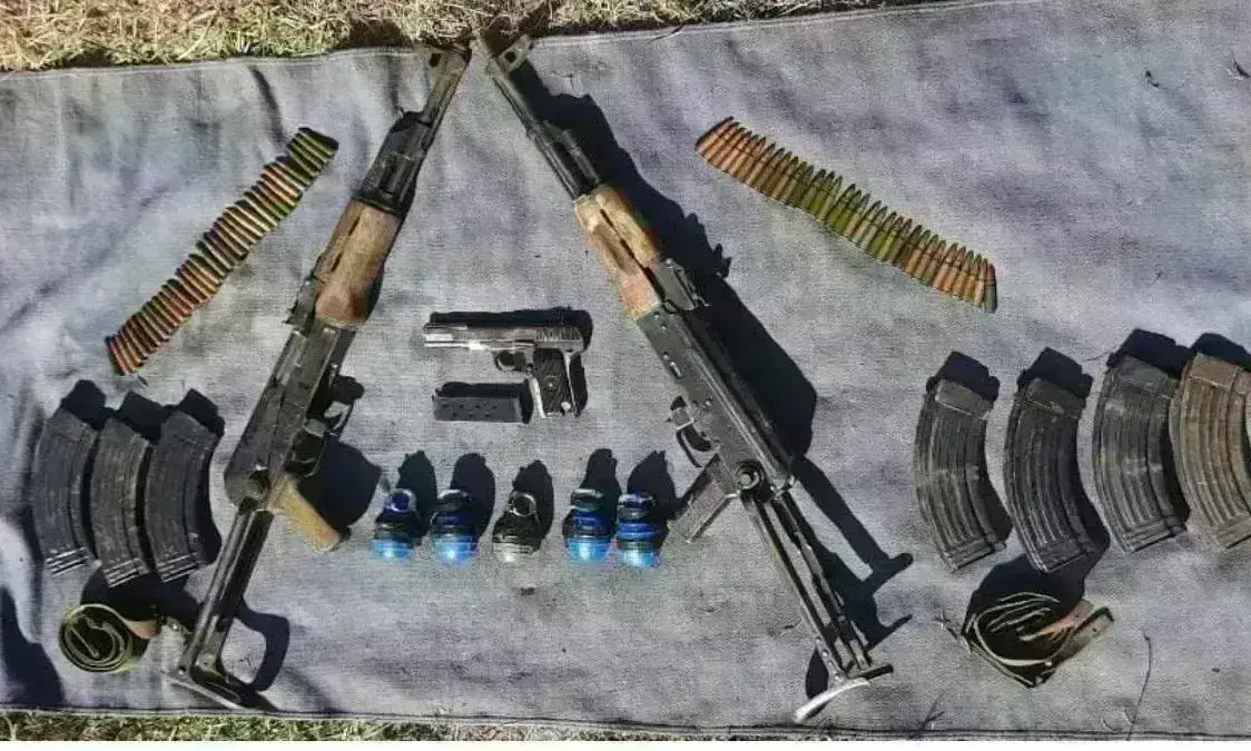 मणिपुर में बड़ी कार्रवाई, ड्रग्स-हथियार-गोला बारूद के साथ 5 गिरफ्तार