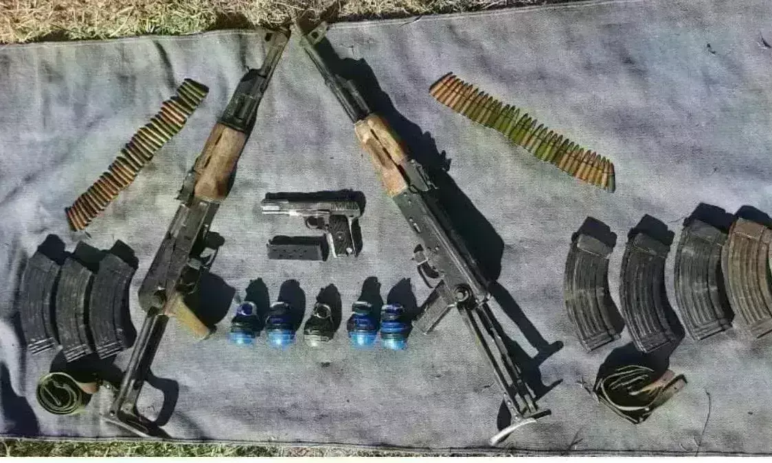 मणिपुर में बड़ी कार्रवाई, ड्रग्स-हथियार-गोला बारूद के साथ 5 गिरफ्तार