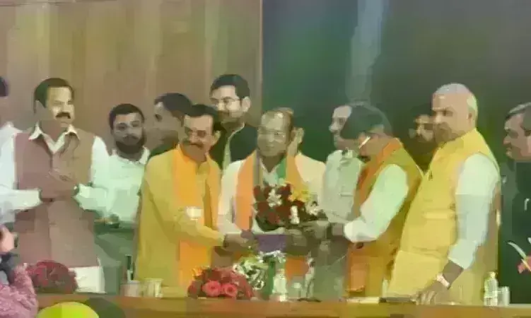 मप्र में कांग्रेस को एक और झटका, छिंदवाड़ा के अमरवाड़ा से विधायक कमलेश प्रताप शाह भाजपा में शामिल