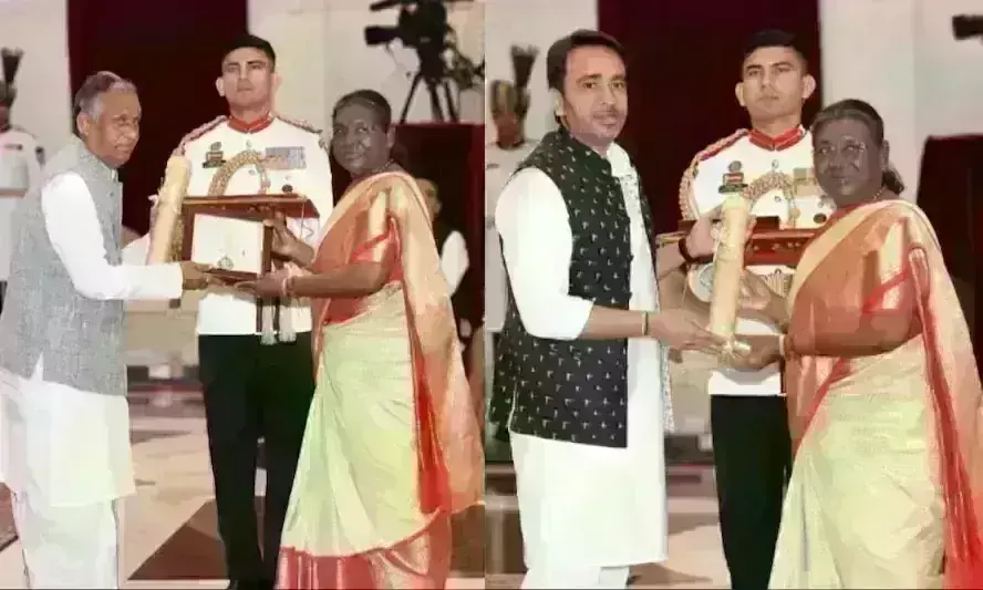 राष्ट्रपति मुर्मू ने चौधरी चरण सिंह समेत चार हस्तियों को मिला भारत रत्न, राष्ट्रपति ने किया सम्मानित