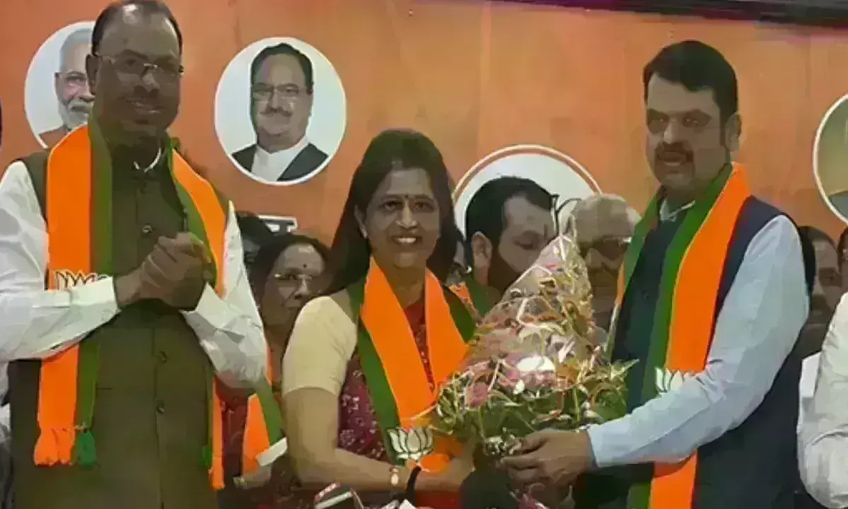 महराष्ट्र में कांग्रेस को झटका, पूर्व केंद्रीय गृह मंत्री शिवराज पाटिल की बहू भाजपा में शामिल