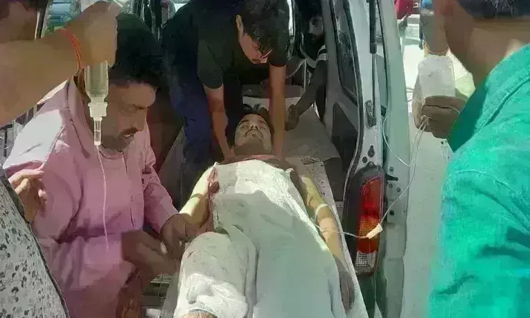 भिंड में दिनदहाड़े फायरिंग, युवक को कार सवार बदमाशों ने मारी गोली, हालत गंभीर