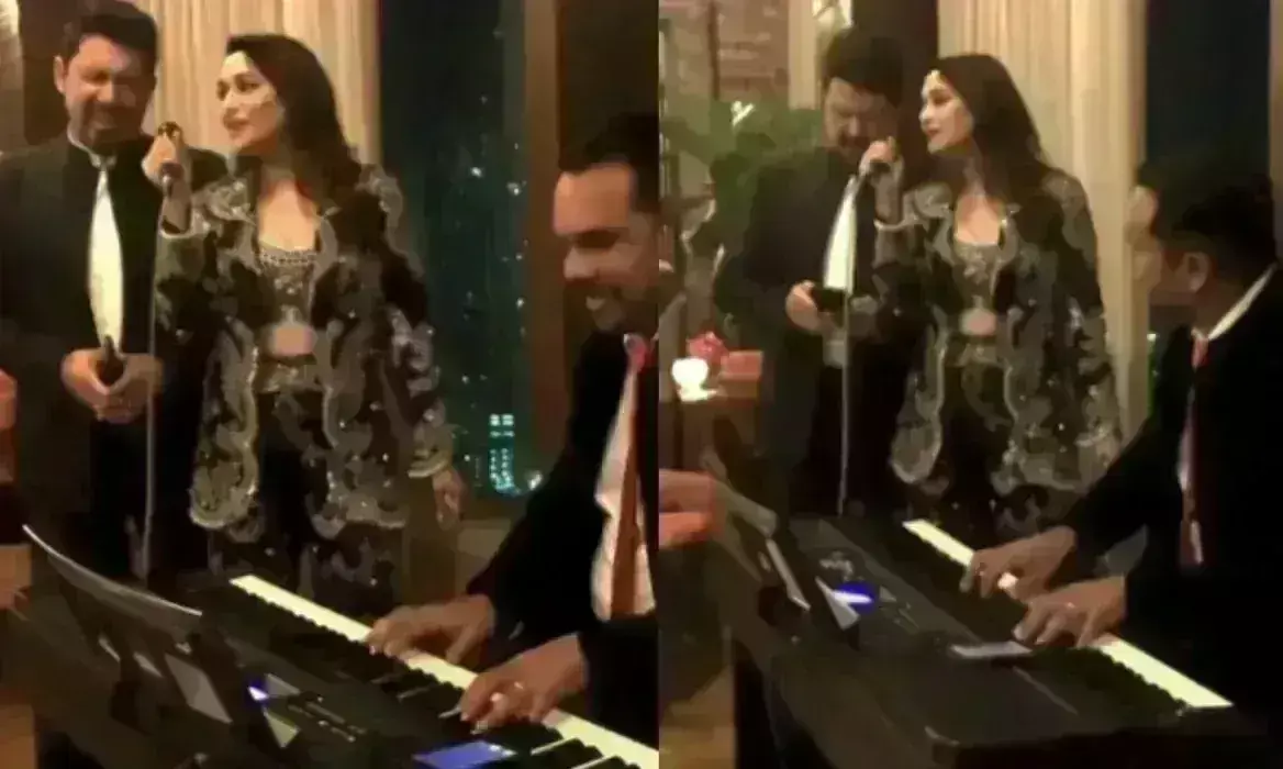 धक धक गर्ल माधुरी दीक्षित ने पति संग गाया गाना, वीडियो हुआ वायरल धक धक गर्ल माधुरी दीक्षित ने पति संग गाया गाना, वीडियो हुआ वायरल