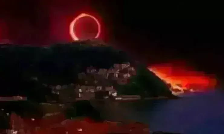 मैक्सिको में सबसे पहले दिखा सूर्यग्रहण, 4 मिनट 11 सेकंड के लिए छा गया अंधेरा