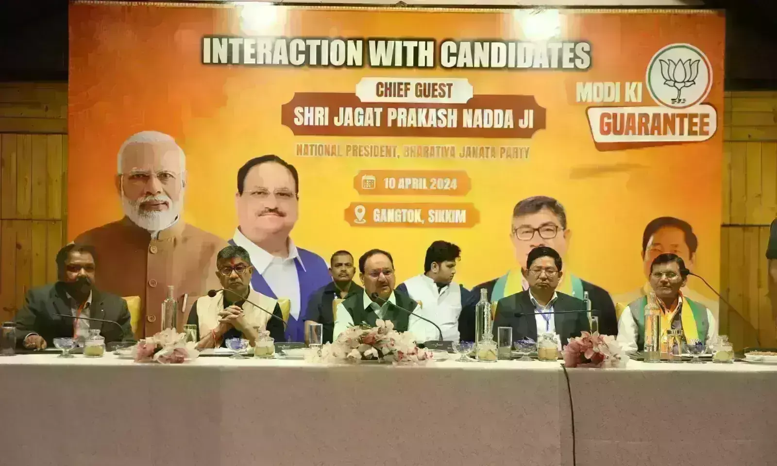 भाजपा ने सिक्किम के लिए जारी किया घोषणा पत्र, राज्य को नई ऊंचाइयों तक ले जाने का वादा