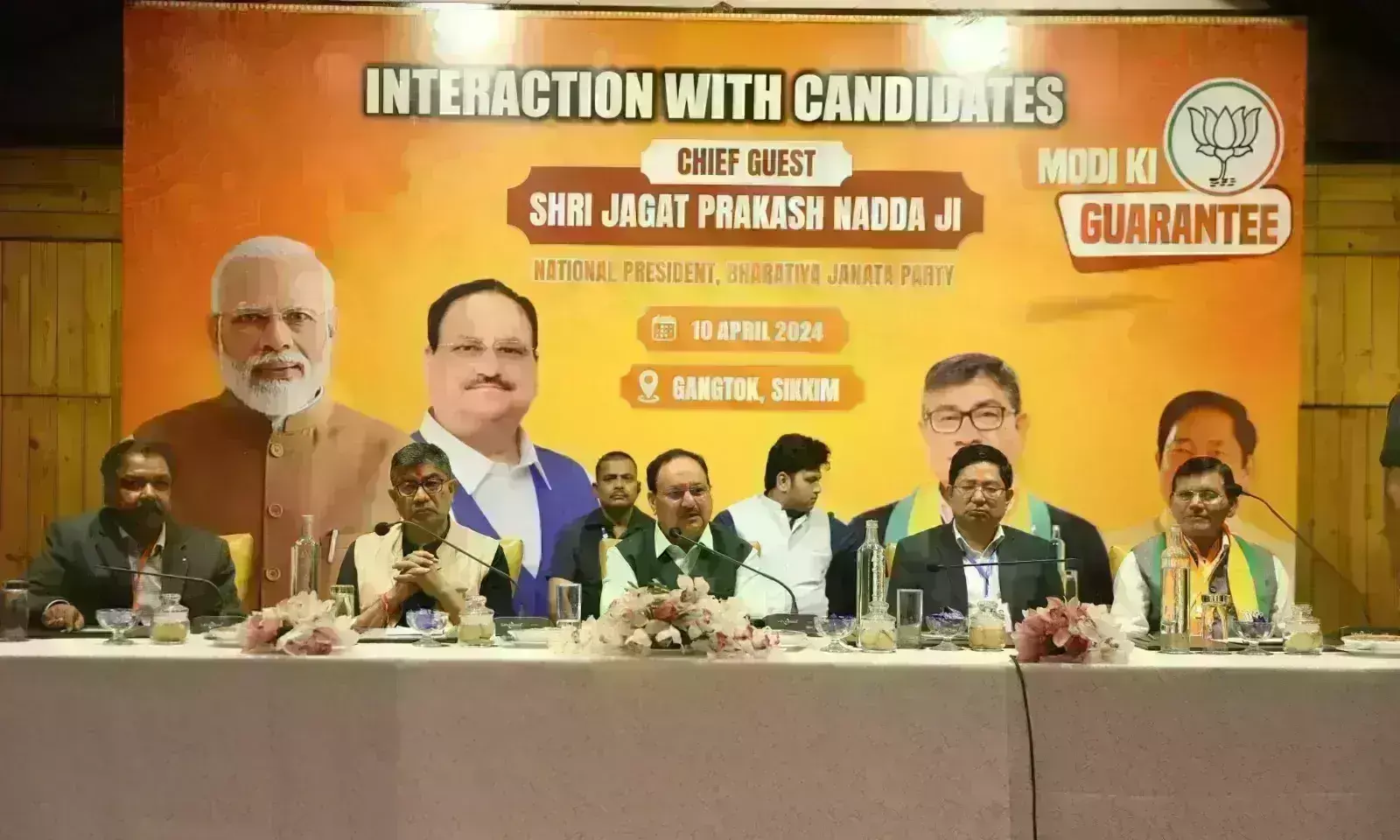 भाजपा ने सिक्किम के लिए जारी किया घोषणा पत्र, राज्य को नई ऊंचाइयों तक ले जाने का वादा