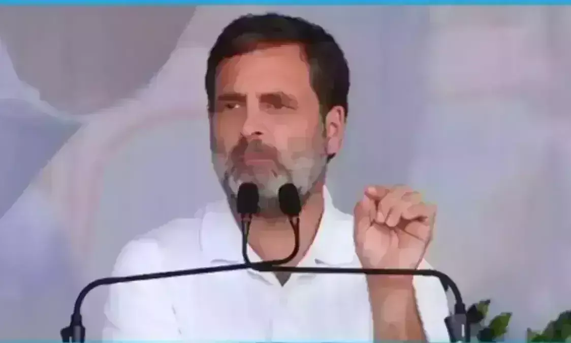 राहुल गांधी का ऐलान, सरकार बनने पर एक झटके में देश से गरीबी मिटा देंगे राहुल गांधी का ऐलान, सरकार बनने पर एक झटके में देश से गरीबी मिटा देंगे