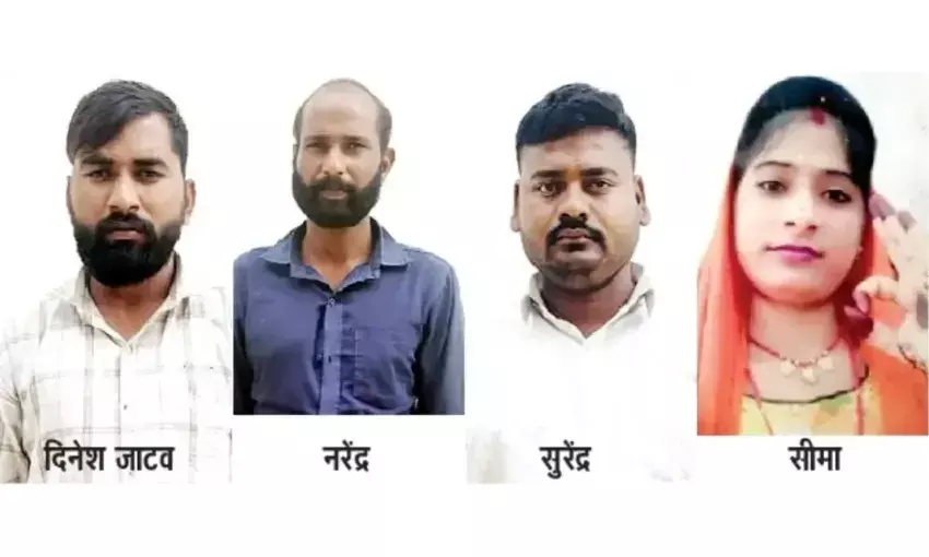 ग्वालियर में 20 लाख के लिए पति की गला घोंटकर हत्या, शव को कार से रौंदा ग्वालियर में 20 लाख के लिए पति की गला घोंटकर हत्या, शव को कार से रौंदा