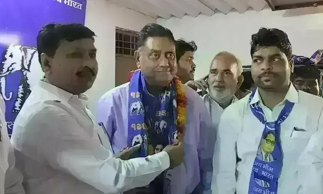 मुरैना में त्रिकोणीय हुआ मुकाबला, बसपा ने रमेशचंद्र गर्ग को दिया लोकसभा चुनाव का टिकट मुरैना में त्रिकोणीय हुआ मुकाबला, बसपा ने रमेशचंद्र गर्ग को दिया लोकसभा चुनाव का टिकट