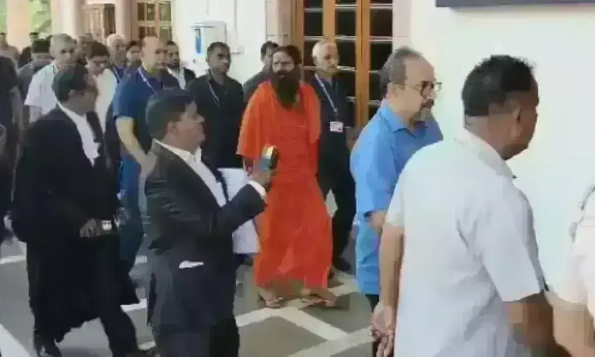 भ्रामक विज्ञापन मामले में बाबा रामदेव को सुप्रीम कोर्ट से नहीं मिली माफी, अब 23 अप्रैल को होगी सुनवाई भ्रामक विज्ञापन मामले में बाबा रामदेव को सुप्रीम कोर्ट से नहीं मिली माफी, अब 23 अप्रैल को होगी सुनवाई