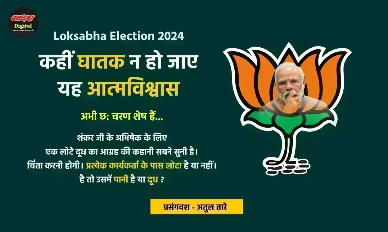 Loksabha Election: कहीं घातक न हो जाए यह आत्मविश्वास