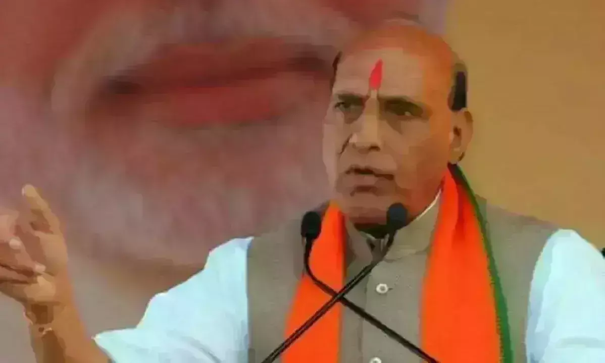 ममता बनर्जी पर बरसे राजनाथ सिंह, कहा - बंगाल में गुंडे-बदमाशों के हौसले बुलंद ममता बनर्जी पर बरसे राजनाथ सिंह, कहा - बंगाल में गुंडे-बदमाशों के हौसले बुलंद