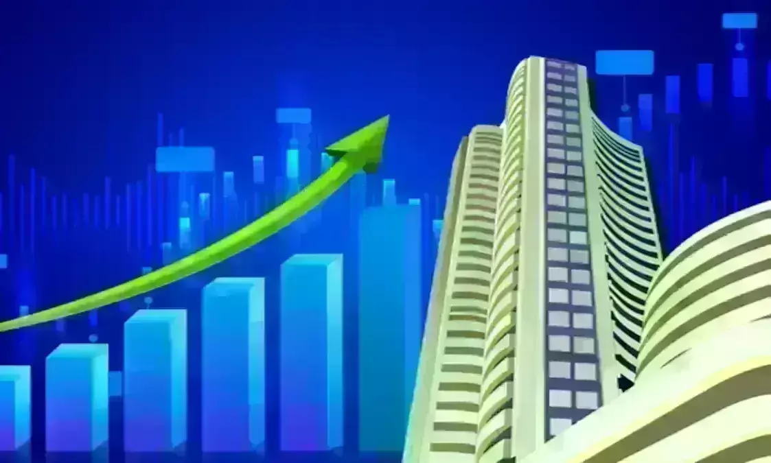 चार दिनों की गिरावट के बाद शेयर बाजारों में जोरदार उछाल, सेंसेक्स 447 अंक चढ़ा चार दिनों की गिरावट के बाद शेयर बाजारों में जोरदार उछाल, सेंसेक्स 447 अंक चढ़ा