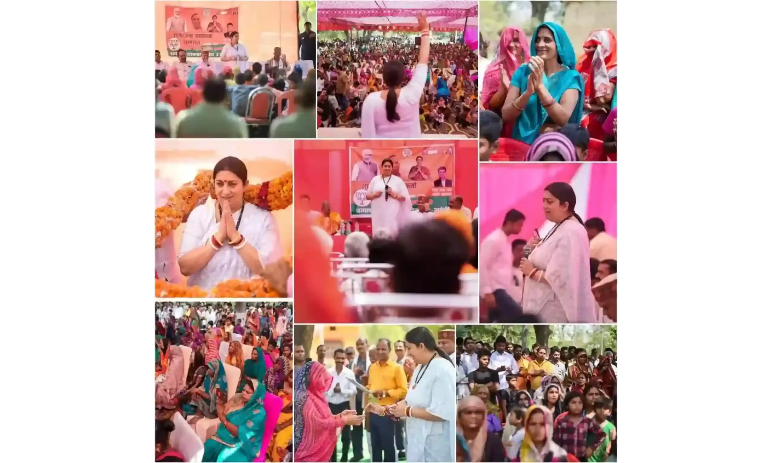 नरेंद्र मोदी श्रीराम और कांग्रेस पार्टी रावण की लंका - स्मृति ईरानी