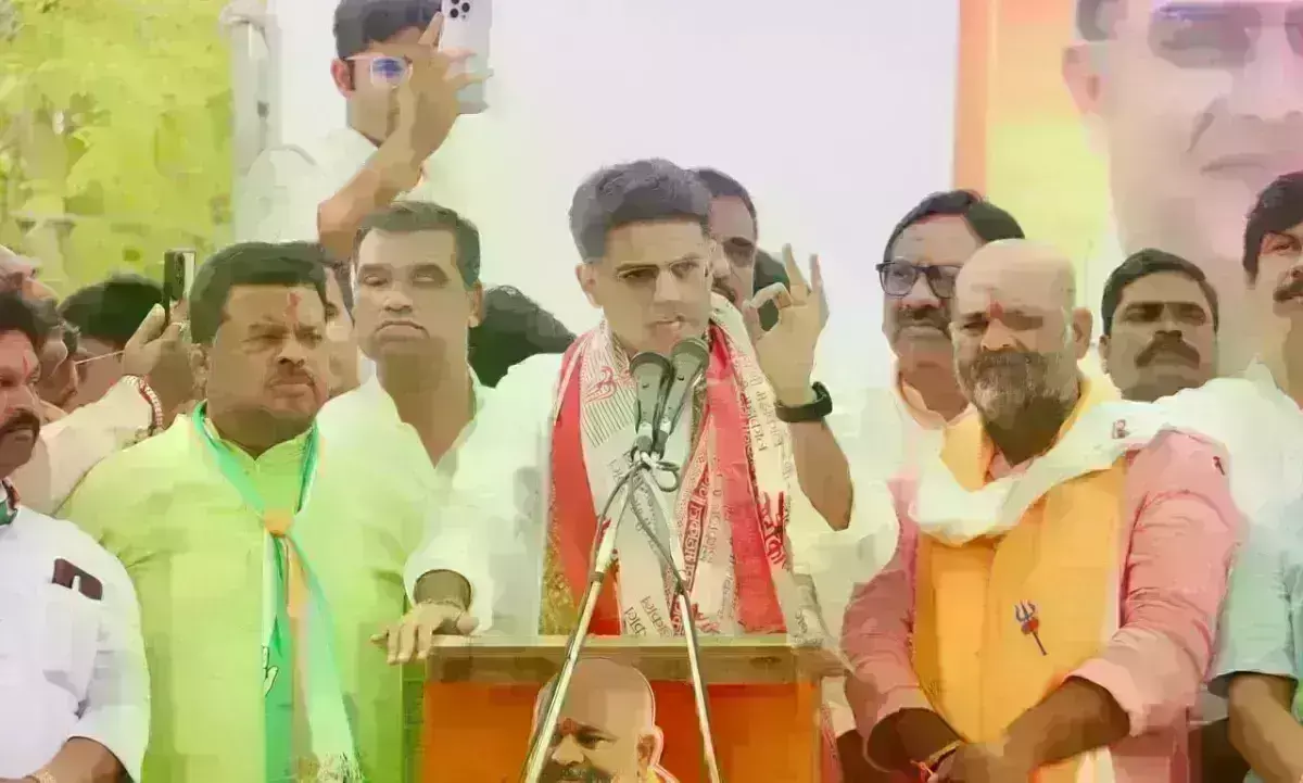 सचिन पायलट ने उज्जैन में की चुनावी सभा, भाजपा से पूछा- 400 सांसद क्यों चाहिए ?