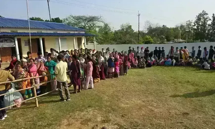 लोकसभा चुनाव का दूसरा चरण संपन्न, शाम 5 बजे तक 60.7% मतदान लोकसभा चुनाव का दूसरा चरण संपन्न, शाम 5 बजे तक 60.7% मतदान