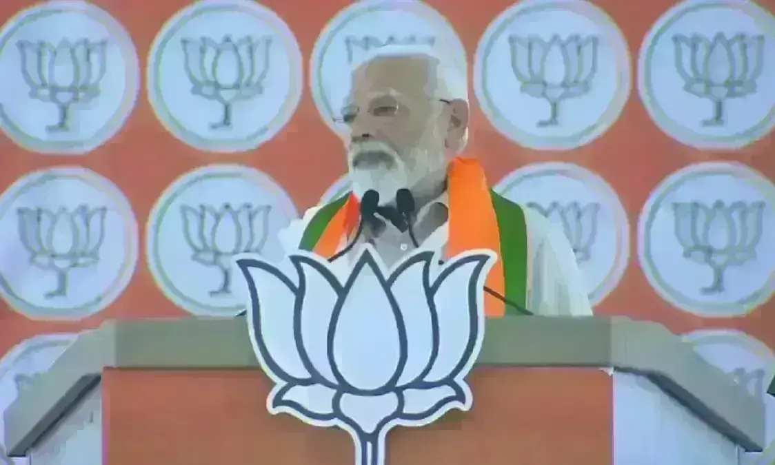 महाराष्ट्र में गरजे नरेंद्र मोदी, कहा - इंडी गठबंधन का मकसद सत्ता हासिल कर मलाई खाना है