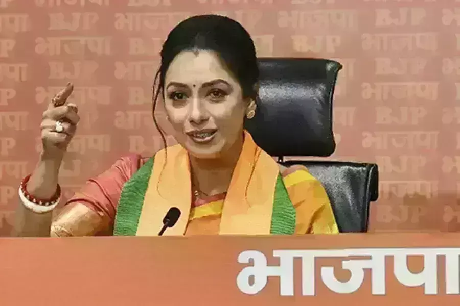 अनुपमा फेम रुपाली गांगुली भाजपा में शामिल, कहा - विकास के इस महायज्ञ में हिस्सा लेना चाहती हूँ अनुपमा फेम रुपाली गांगुली भाजपा में शामिल, कहा - विकास के इस महायज्ञ में हिस्सा लेना चाहती हूँ