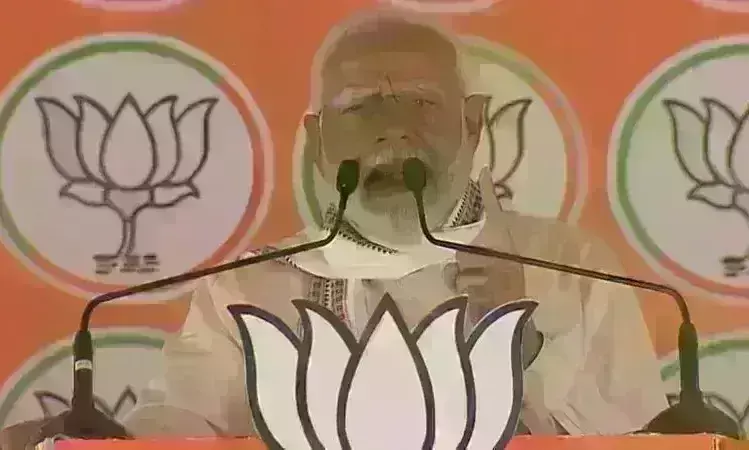 प्रधानमंत्री का विपक्ष पर हमला, सपा-बसपा के लोग अपने बच्चों के भविष्य के लिए लड़ रहे चुनाव