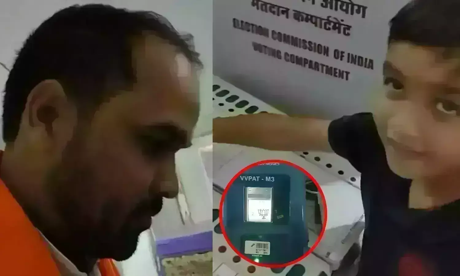 नाबालिग बेटे से वोट डलवाने वाले जिला पंचायत सदस्य पर FIR , पूरी पोलिंग पार्टी सस्पेंड