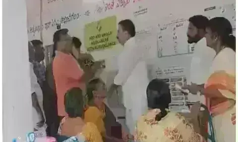 YSR Congress के विधायक ने मतदाता से की मारपीट, युवक ने भी लगाया थप्पड़