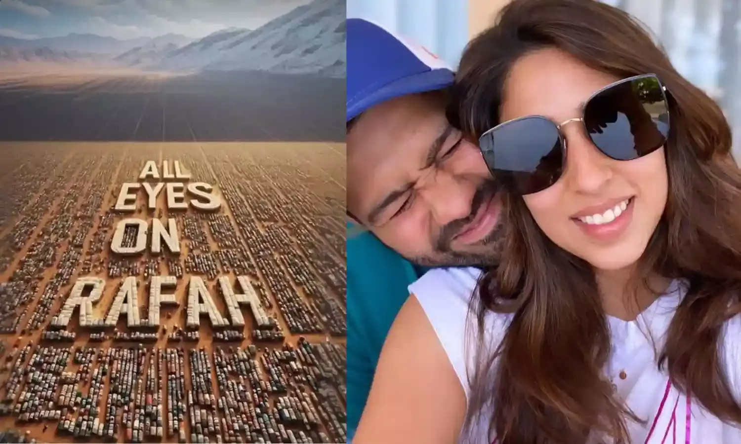 All eyes on Rafah: फिलिस्तीन के समर्थन में उतरीं रोहित शर्मा की पत्नी रितिका, सोशल मीडिया पर मचा बवाल, जानिए क्‍या है पूरा मामला..
