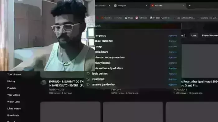 Riyan Parag reveals his YT search history: रियान पराग की सर्च हिस्‍ट्री से सोशल मीडिया पर मचा बवाल