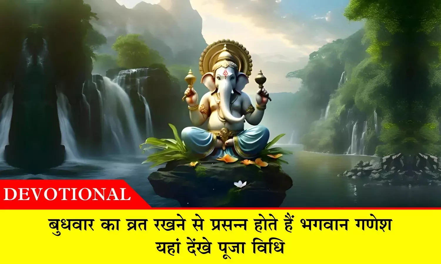 Budhwar Vrat: बुधवार का व्रत रखने से प्रसन्‍न होते हैं भगवान गणेश, यहां देखें पूजा विधि