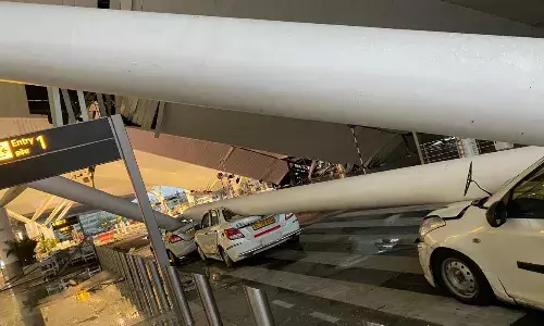 दिल्ली एयरपोर्ट हादसे के बाद कांग्रेस - भाजपा ने एक दूसरे पर लगाए आरोप, सच्चाई ये है