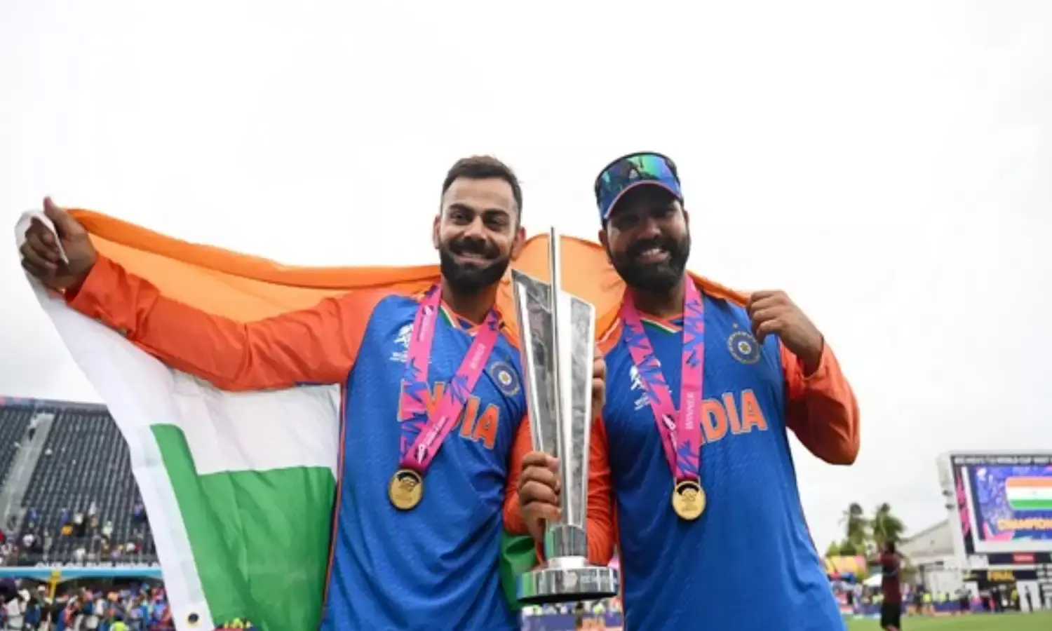 T20 इंटरनेशनल क्रिकेट से संन्यास लेने के बाद रोहित शर्मा ने कहा - जीतकर अलविदा कहने से बेहतर कुछ नहीं