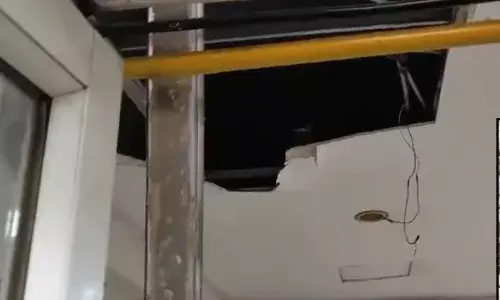 Gwalior News: ग्वालियर के कमलाराजा अस्पताल में टला बड़ा हादसा, बाल्य एवं शिशु रोग विभाग की गिरी छत, फिर हुआ ये