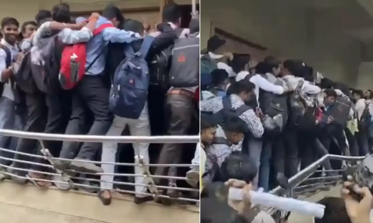 Bharuch Viral Video: होटल में था वॉक-इन-इंटरव्यू अचानक मच गई भगदड़, इतनी भीड़ की टूट गई रेलिंग उसके बाद जो हुआ, देखें वीडियो