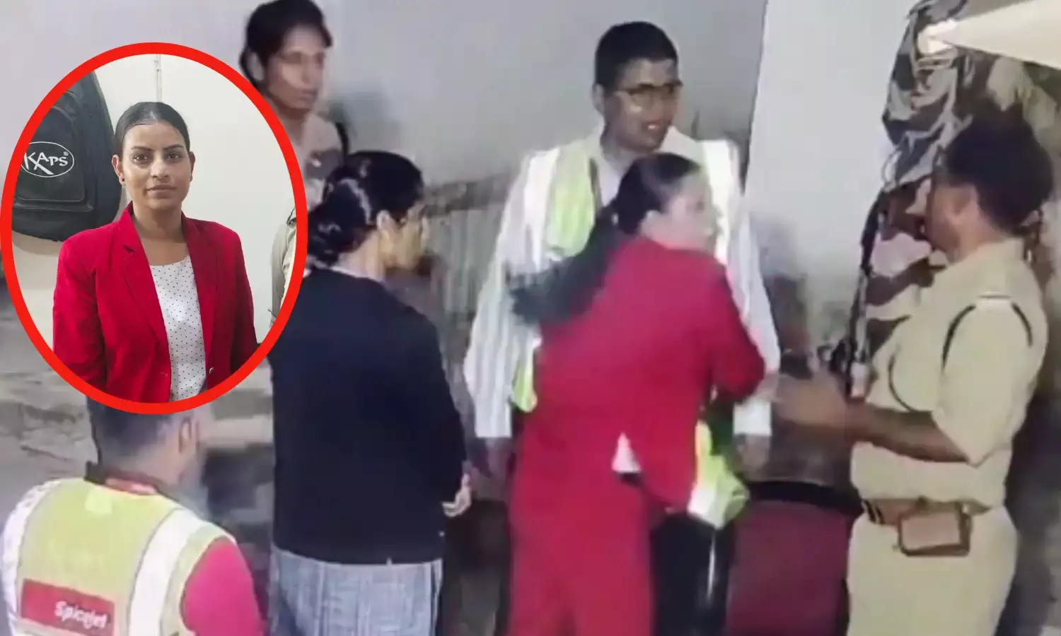 CISF जवान को स्पाइसजेट की कर्मचारी ने मारा था थप्पड़, अब पुलिस ने धर लिया